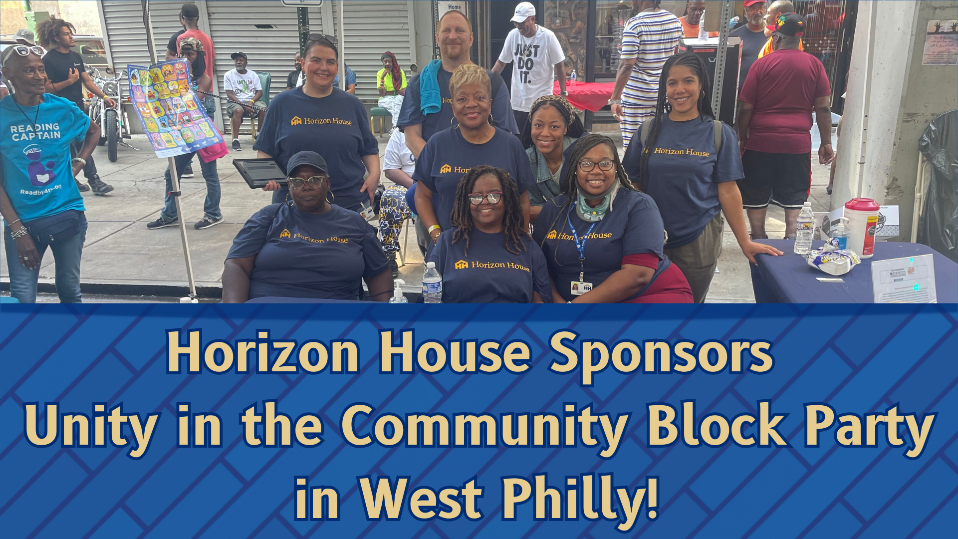 Horizon House Joins West Philly Unity in the Community Block Party